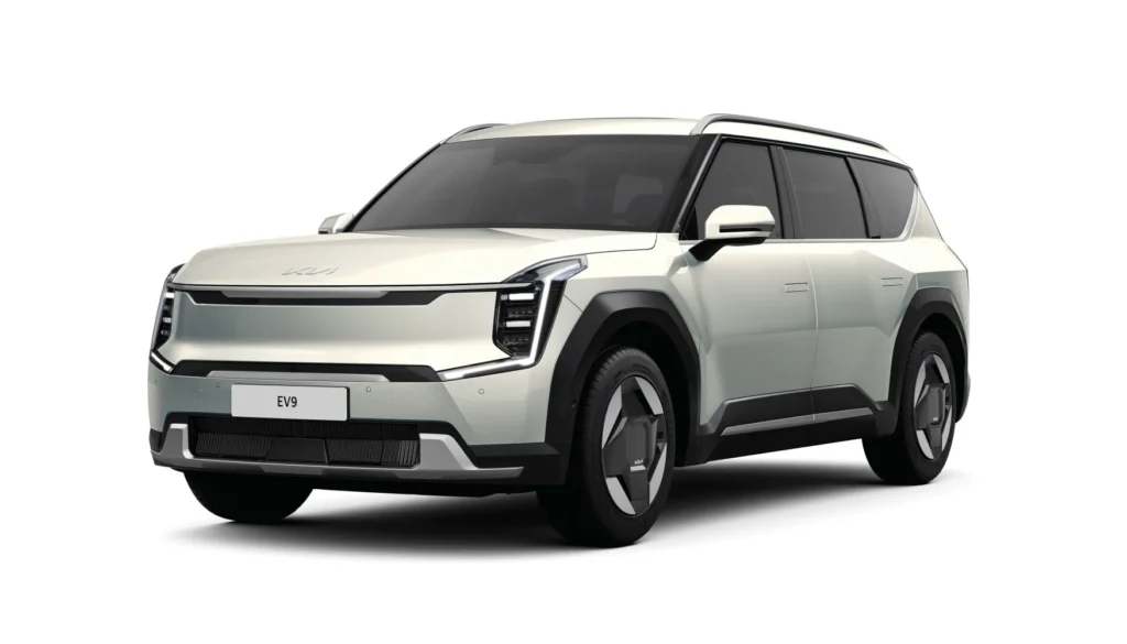 Kia-EV9 SUV 2023 integrované lyžiny